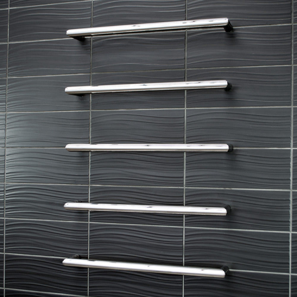 5 x Single Round Bar KIT - Polished - 500 x 90mm 12W per bar